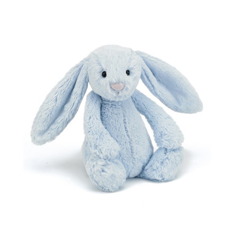 Doudou lapin bleu MEDIUM