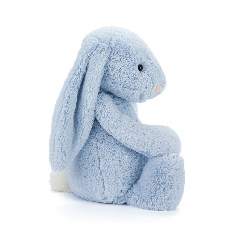 Doudou lapin bleu MEDIUM