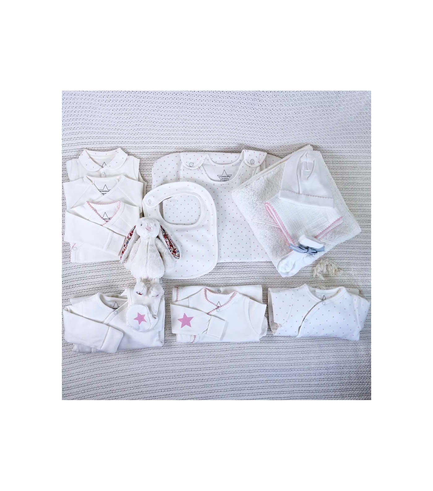 Kit Naissance Sortie Clinique Bébé 100% Coton