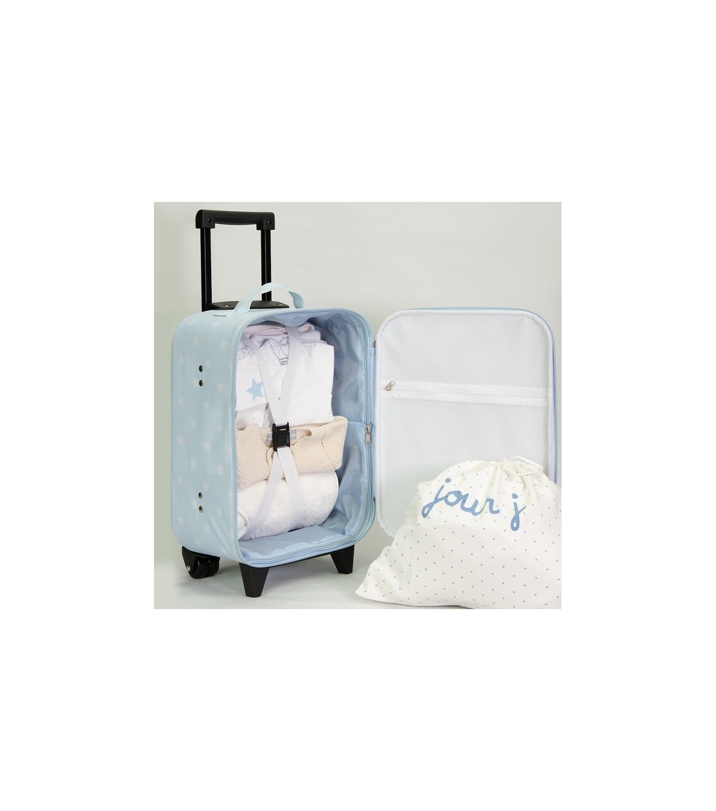 Valise Maternité Maman 100% Coton - Alby