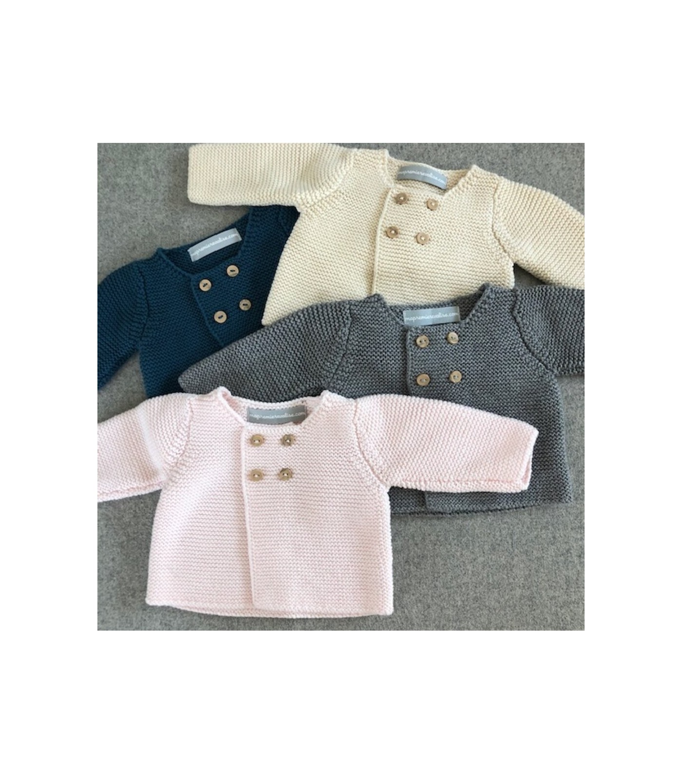 gilet bebe coton