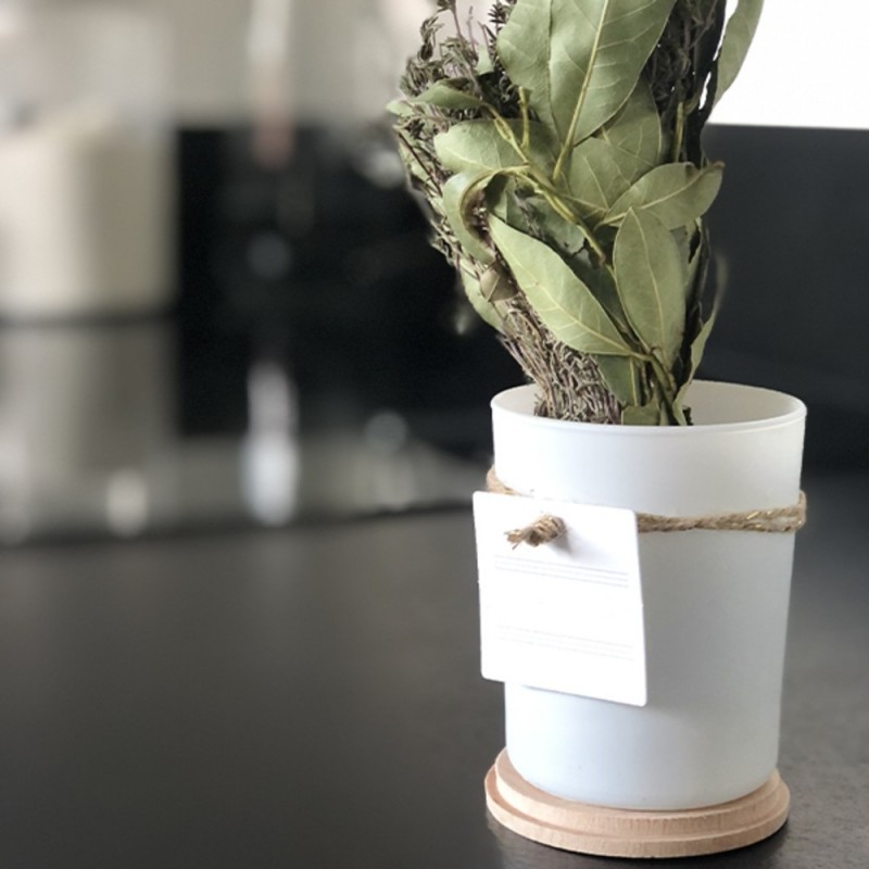 Bougie végétale parfumée "Je t'aime"