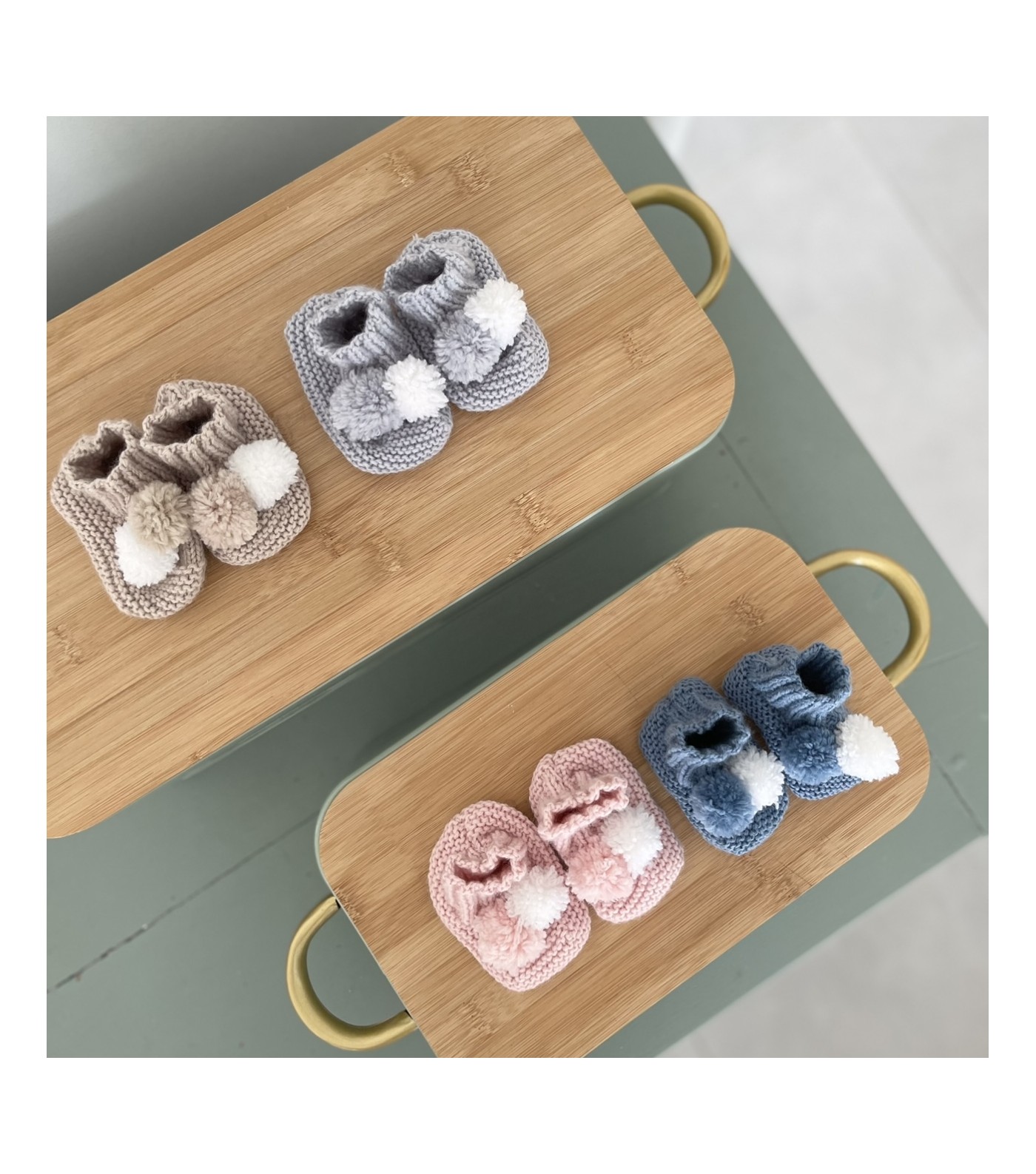 Chaussons naissance - Chaussons bébé